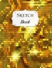 Sketch Book: Gold Sketchbook Scetchpad for Drawing or Doodling Notebook Pad for Creative Artists #10 By Jazzy Doodles Cover Image
