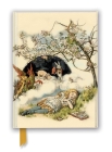 British Library: Alice Asleep, from Alice's Adventures in Wonderland (Foiled Journal) (Flame Tree Notebooks) Cover Image