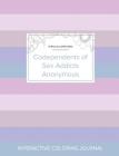 Adult Coloring Journal: Codependents of Sex Addicts Anonymous (Turtle Illustrations, Pastel Stripes) By Courtney Wegner Cover Image