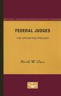 Federal Judges: The Appointing Process Cover Image