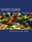 Grammar Standards Test Tips & Strategies Grade 7 Cover Image