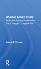 Chinese Local History: Stone Inscriptions from Fukien in the Sung to Ch'ing Periods Cover Image