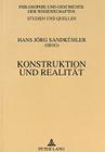 Konstruktion Und Realitaet: Wissenschaftsphilosophische Studien (Philosophie Und Geschichte Der Wissenschaften #22) Cover Image
