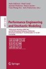 Performance Engineering and Stochastic Modeling: 17th European Workshop, Epew 2021, and 26th International Conference, Asmta 2021, Virtual Event, Dece By Paolo Ballarini (Editor), Hind Castel (Editor), Ioannis Dimitriou (Editor) Cover Image