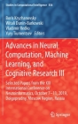 Advances in Neural Computation, Machine Learning, and Cognitive Research III: Selected Papers from the XXI International Conference on Neuroinformatic (Studies in Computational Intelligence #856) Cover Image