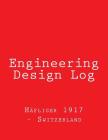 Engineering Design Log: Red Cover, 368 pages By Hafliger 1917 -. Switzerland Cover Image