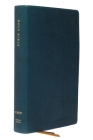 Net Bible, Single-Column Reference, Leathersoft, Teal, Comfort Print: Holy Bible By Thomas Nelson Cover Image