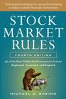 Stock Market Rules: The 50 Most Widely Held Investment Axioms Explained, Examined, and Exposed, Fourth Edition By Michael Sheimo Cover Image