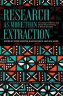 Research as More Than Extraction: Knowledge Production and Gender-Based Violence in African Societies (Stud in Conflict, Justice, & Soc Change) Cover Image