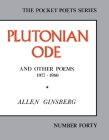 Plutonian Ode: And Other Poems 1977-1980 (City Lights Pocket Poets) By Allen Ginsberg Cover Image