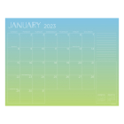 Cal 2023- Gradient Mood Desk Pad Monthly Blotter Calendar By TF Publishing (Created by) Cover Image