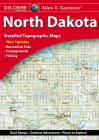Delorme Atlas & Gazetteer: North Dakota By Rand McNally Cover Image
