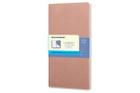 Moleskine Chapters Journal, Slim Medium, Dotted, Old Rose, Soft Cover (3.75 x 7) By Moleskine Cover Image