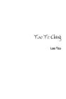Tao Te Ching By Lao Tzu Cover Image