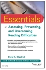 Essentials of Assessing, Preventing, and Overcoming Reading Difficulties By Tom Witte Cover Image