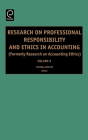 Research on Professional Responsibility and Ethics in Accounting By Cynthia Jeffrey (Editor) Cover Image