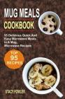 Mug Meals Cookbook: 95 Delicious Quick And Easy Microwave Meals In A Mug, Microwave Recipes Cover Image