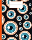 Graph Paper Notebook: Grid Paper Eyeball Themed Notebook, Large-Quad Ruled 5x5-8x10-150 Pages-Perfect all-purpose graphing notebook for lab By Not Your Ordinary Notebooks Cover Image