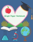 Graph Paper Notebook: Math and Science Composition Notebook for girls, Kids and Teens Cover Image