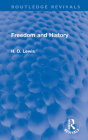 Freedom and History (Routledge Revivals) Cover Image