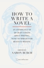 How to Write a Novel: An Anthology of 20 Craft Essays About Writing, None of Which Ever Mention Writing By Aaron Burch (Editor) Cover Image