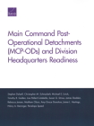 Main Command Post-Operational Detachments (MCP-ODs) and Division Headquarters Readiness By Stephen Dalzell, Christopher M. Schnaubelt, Michael E. Linick Cover Image