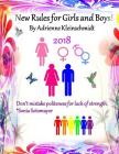New Rules for Girls and Boys! By Adrienne Kleinschmidt Cover Image