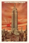 Vintage Journal Sunset, Empire State Building, New York City Cover Image