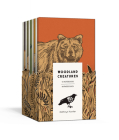 Woodland Creatures: A 10 Notebook Set (Blackbird Letterpress) Cover Image