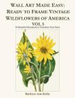 Wall Art Made Easy: Ready to Frame Vintage Wildflowers of America Vol 5: 30 Beautiful Illustrations to Transform Your Home Cover Image