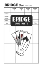 Bridge Game Sheets: Bridge Score Pad Cover Image