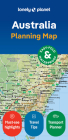 Lonely Planet Australia Planning Map Cover Image