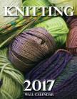 Knitting 2017 Wall Calendar By Lotus Art Cover Image