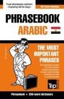 English-Egyptian Arabic phrasebook and 250-word mini dictionary Cover Image