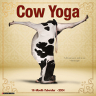 Cow Yoga 2024 12 X 12 Wall Calendar Cover Image