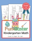 Fun Easter Kindergarten Math Grade K: Count & Graph for kids (math kindergarten) By Supapit Khamnual Cover Image