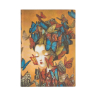Paperblanks Flexis Madame Butterfly (Esprit de Lacombe) Softcover Notebook, Lined - MIDI Cover Image