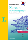Langenscheidt Korean at Your Fingertips: The Essential Words and Phrases By Tien Tammada Cover Image