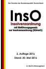 Insolvenzordnung (InsO) mit EGInsO, 2. Auflage 2016 Cover Image