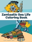 Zentastic Sea Life Coloring Book Cover Image