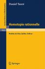 Homotopie Rationelle: Modeles de Chen, Quillen, Sullivan (Lecture Notes in Mathematics #1025) Cover Image