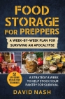 Food Storage for Preppers: A Week-By-Week Plan for Surviving An Apocalypse. Cover Image