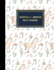 Cornell Notes Notebook: Cornell Note Pads, Cornell Notebook Paper, Note Taking Notebook Paper, Cute Cowboys Cover, 8.5