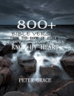 800+ Bible verses from the book of psalm every Christian should know by heart By Joseph Prince (Foreword by), Joyce Meyer (Foreword by), Max Lucado (Foreword by) Cover Image