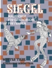 Malbücher für Erwachsene für Frauen - Stressabbau Designs Tiere - Muster Tiere - Siegel Cover Image