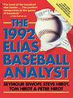 Elias Baseball Analyst 1992 By Seymour Siwoff Cover Image