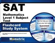 SAT Mathematics Level 1 Subject Test Flashcard Study System: SAT Subject Exam Practice Questions & Review for the SAT Subject Test Cover Image