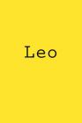 Leo: Notebook Cover Image