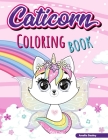 Cat Unicon Coloring Book for Kids: Adorable Cat Unicorn Coloring book for Girls ages 4-8 Cover Image