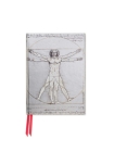 Da Vinci: Vitruvian Man (Foiled Pocket Journal) (Flame Tree Pocket Notebooks) By Flame Tree Studio (Created by) Cover Image